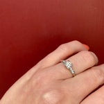 Timeless & Elegant Platinum Diamond Engagement Ring