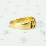 English 18k Gold OMC Diamond Band