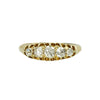 The Quinessetial Victorian London Diamond Band - Gem Set Love