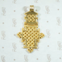 Heavy 18k Vintage Coptic Cross