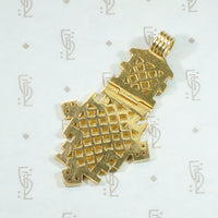 Heavy 18k Vintage Coptic Cross