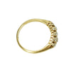 The Quinessetial Victorian London Diamond Band - Gem Set Love