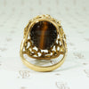 Brutalist 1960's 18k Gold Reversable Ring