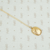 1960's Egyptian Revival Scarab Pendant