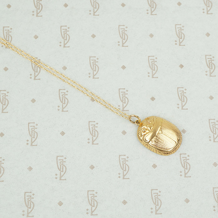 1960's Egyptian Revival Scarab Pendant