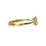 Romantic Vintage Diamond Cluster - Gem Set Love