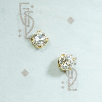 18k OEC Diamond Stud Earrings