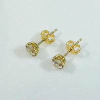18k OEC Diamond Stud Earrings