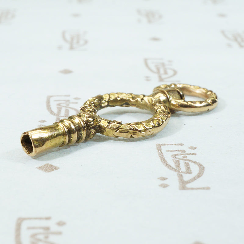 Gorgeous Georgian 18k Gold Watch Key