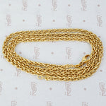 Heavy Vintage 1970's 18k Gold Chain