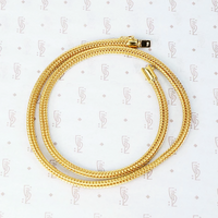 Vintage 1970's 18k Gold Collar