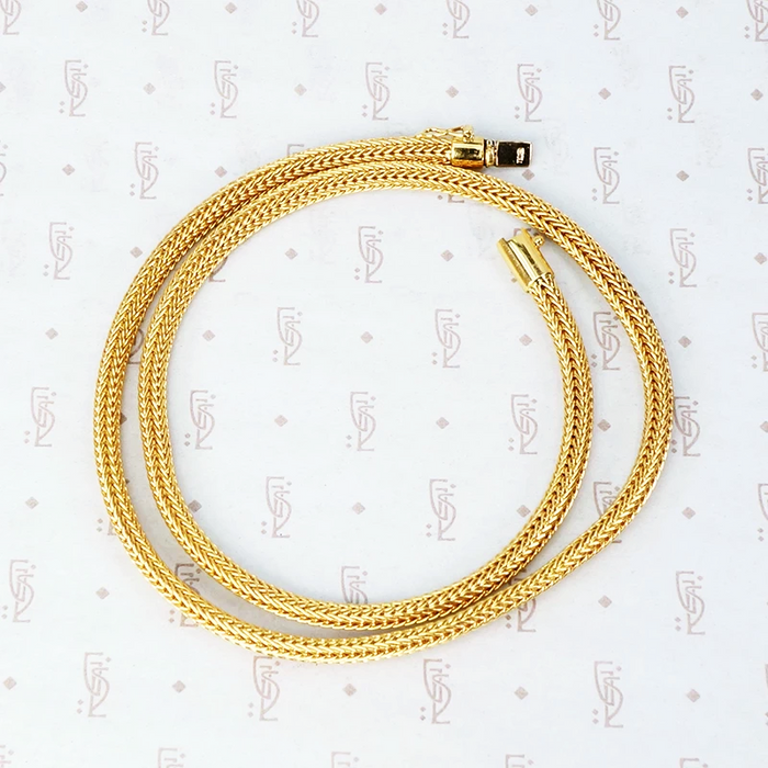 Vintage 1970's 18k Gold Collar