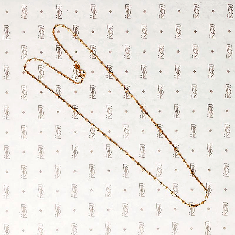 18 Inch Rose Gold Vermeil Chain