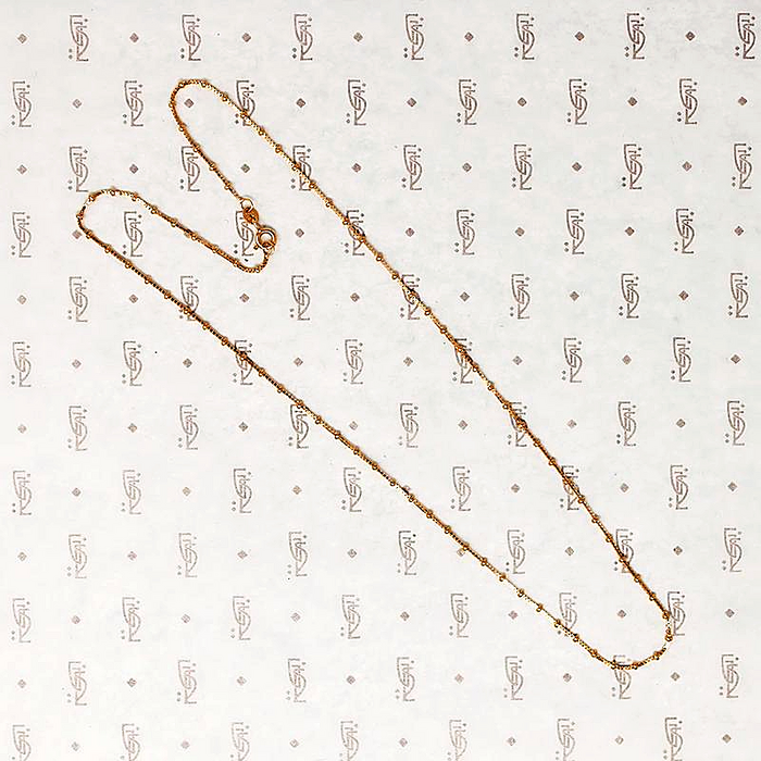 18 Inch Rose Gold Vermeil Chain