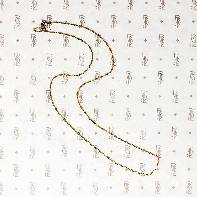 18" Recycled Vermeil Chain