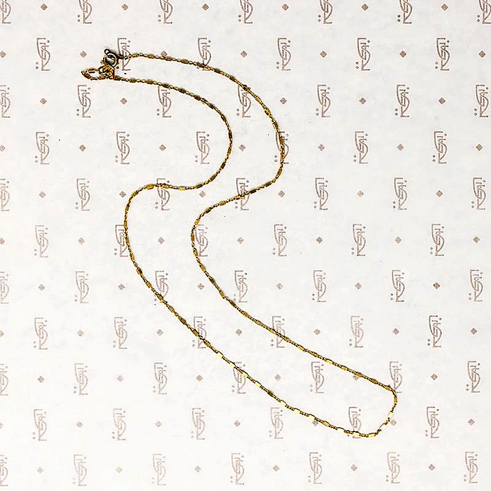 18" Recycled Vermeil Chain