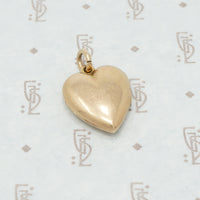 gold heart locket
