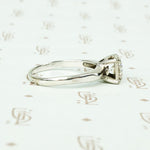 Vintage 1/2 Carat White Gold Solitaire