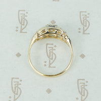 Vintage 1930's Diamond Set Engagement Ring