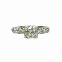 Vintage Classic 1940s Diamond Engagement Ring