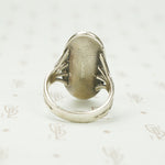 Jasper in Sterling Vintage 1942 Ring