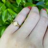 Whimsical Vintage Signet Ring with Bears
