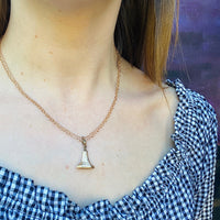 Engraved Fob Seal on Gold Filled Chains
