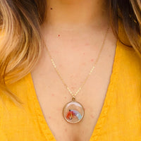 Sporty Fishing Fly Double Sided Locket