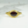 Antique 20k Gold Carbuncle Ring