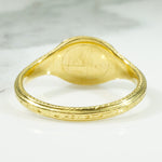Antique 20k Gold Carbuncle Ring