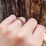 Elegant Edwardian Diamond Band in Platinum & 15ct