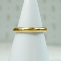 Fabulous 22k Wedding Band Circa 1896