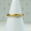 Fabulous 22k Wedding Band Circa 1896