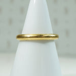 Fabulous 22k Wedding Band Circa 1896