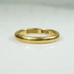 Fabulous 22k Wedding Band Circa 1896