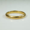 Fabulous 22k Wedding Band Circa 1896