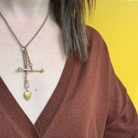 Ann's Sweet Antique Heart Locket in 18ct Gold