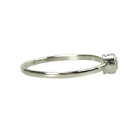 Orbit Old Euro Solitaire Platinum - Gem Set Love
