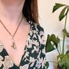 Emerald Green Glass 19th Century Fob