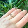 Imperial Topaz in Recycled White Gold East to West