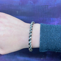 Twisted Sterling Cuff Bracelet