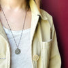 "Roma" St. Christopher Necklace in Silver