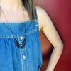 Rock & Roll Blackened Brass Chain Swag by Brin