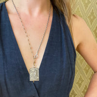 Sterling Art Nouveau Pendant of Victory