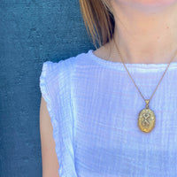 Aesthetic Movement Gold Filled Locket