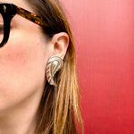 Vintage Mexican Silver Earrings