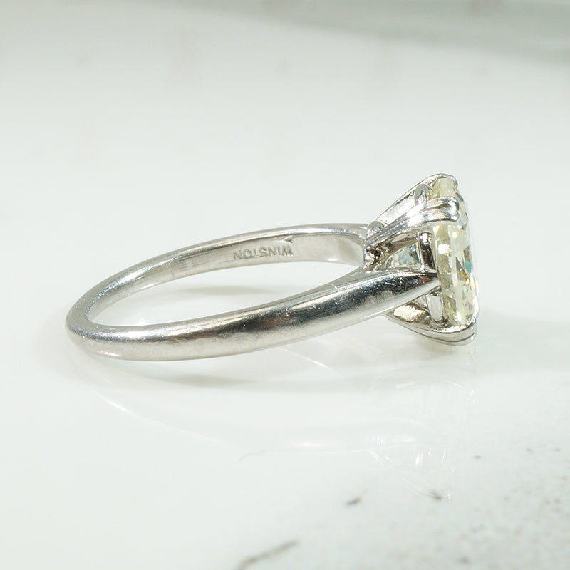 Stunning 2 Carat OEC Diamond Platinum Solitaire