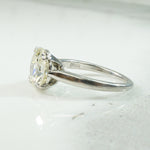 Stunning 2 Carat OEC Diamond Platinum Solitaire