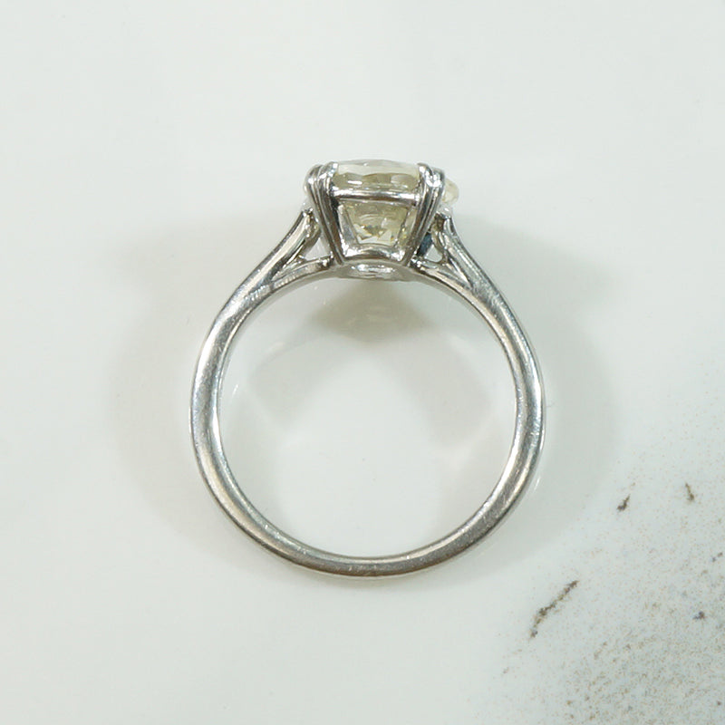 Stunning 2 Carat OEC Diamond Platinum Solitaire