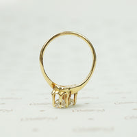 OMC Double Diamond Cross Over Ring